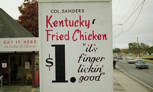 insegna kentucky fried chicken