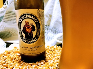 bottiglia + bicchiere franziskaner